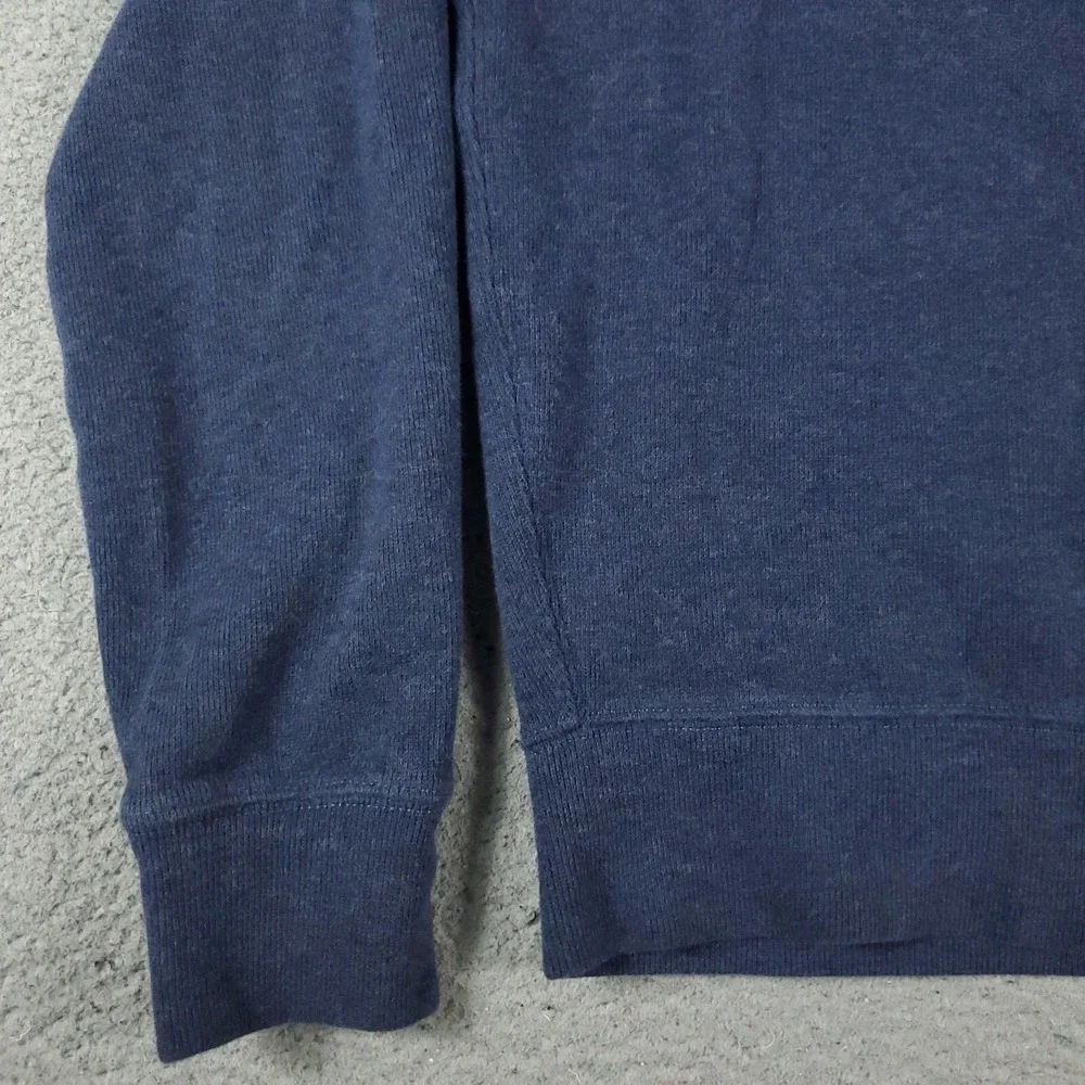 Ralph Lauren Sweater Mens Small Blue Pony Shawl Collar Pullover Sweatshirt